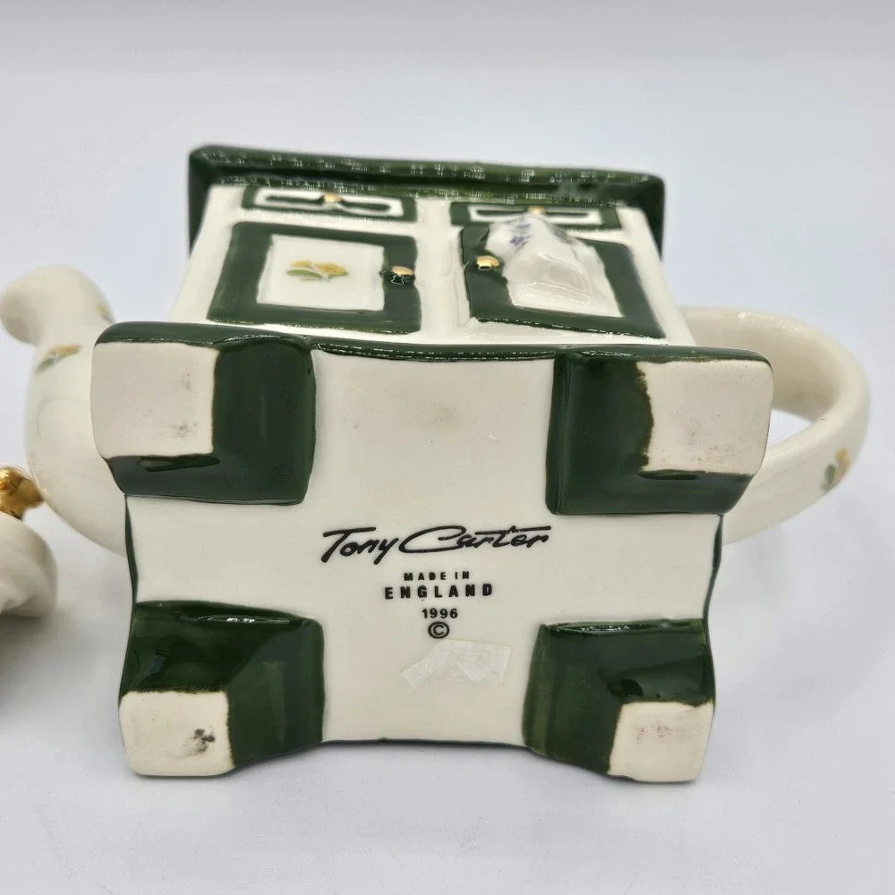 Tony Carter Mini Teapot Wash Basin Made‎ In England Vintage Collectible